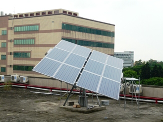 Vertical type-with 12 solar panel