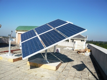 Vertical type-with 6 solar panel